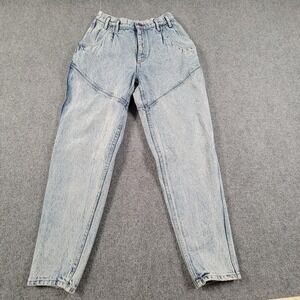 Vintage Pepsi Jeans Womens 13 30x30‎ Acid Wash Tapered Denim Pants USA 80/90s